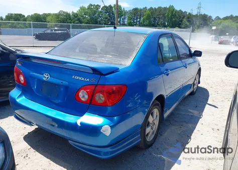 2008 Toyota Corolla S z USA, uszkodzony, nr VIN 2T1BR32E48C897687